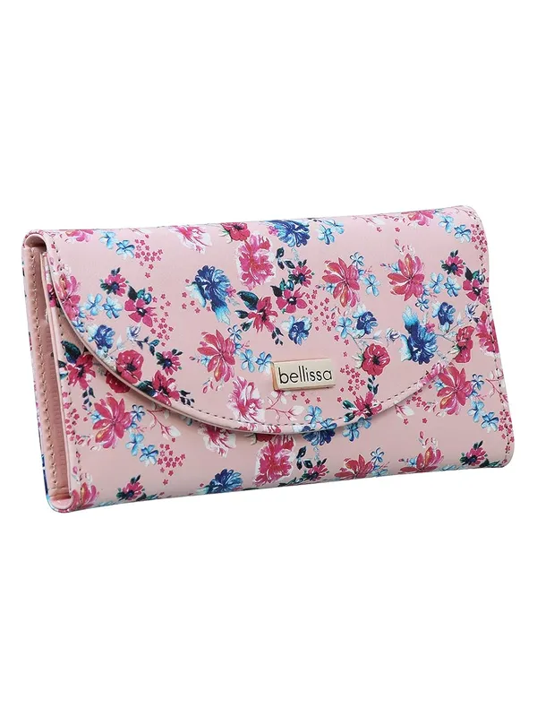 Pink_Premium_Pu_Leather_Wallet_For_Women