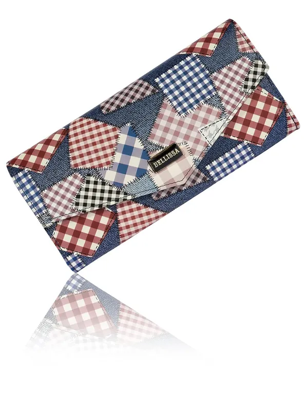 Blue_Premium_Pu_Leather_Wallet_For_Women