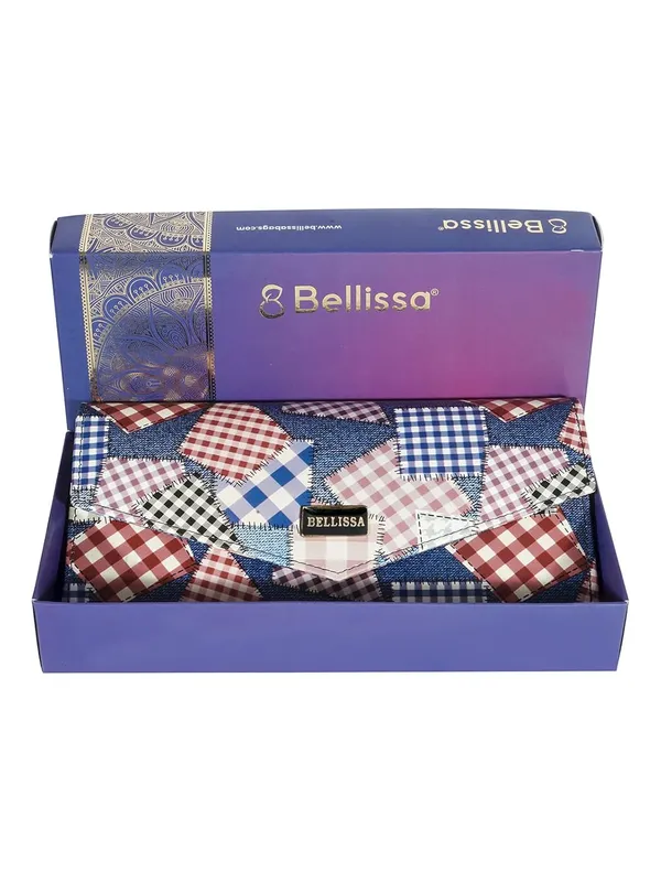 Blue_Premium_Pu_Leather_Wallet_For_Women