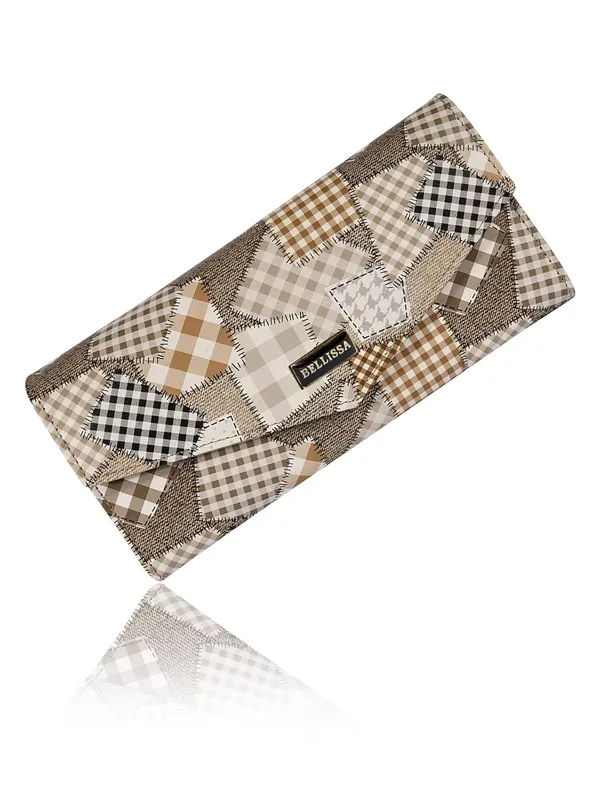 Cream_Premium_Pu_Leather_Wallet_For_Women