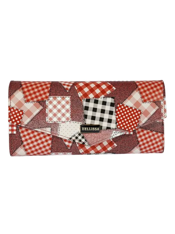 Red_Premium_Pu_Leather_Wallet_For_Women