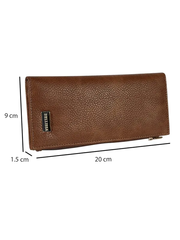 Tan_Premium_Pu_Leather_Wallet_For_Women