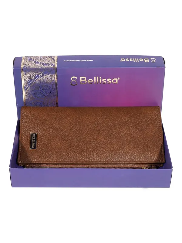 Tan_Premium_Pu_Leather_Wallet_For_Women