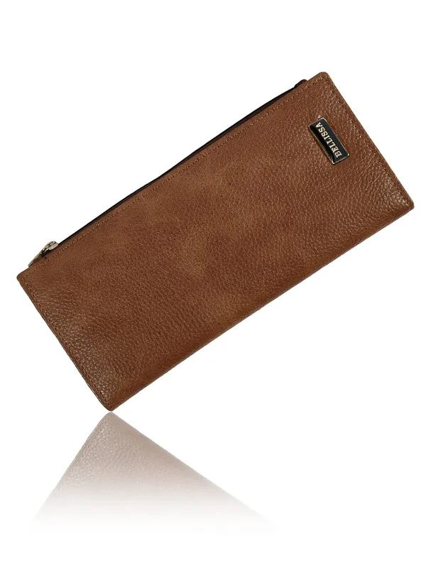 Tan_Premium_Pu_Leather_Wallet_For_Women