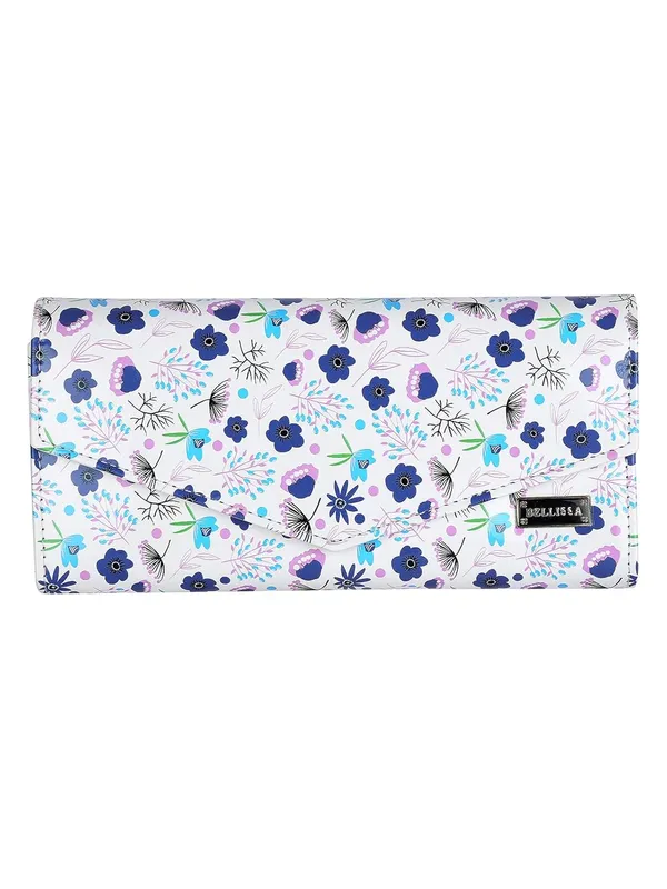 Blue_Premium_Pu_Leather_Wallet_For_Women