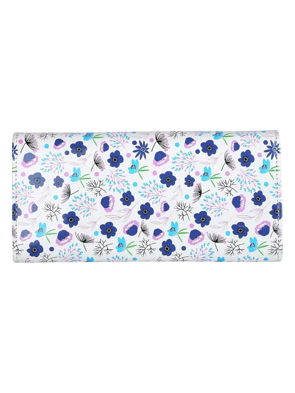Blue_Premium_Pu_Leather_Wallet_For_Women