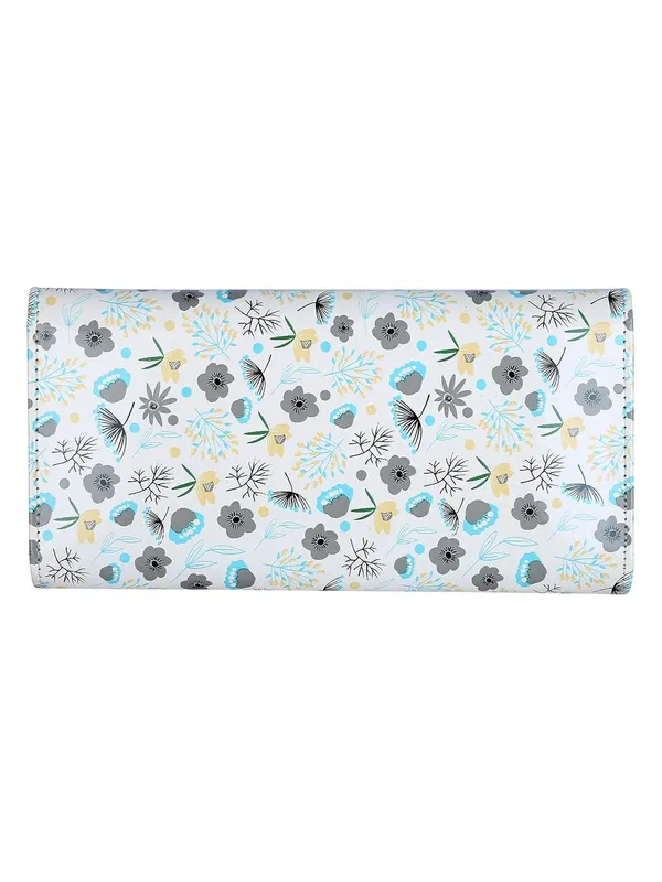 Grey_Premium_Pu_Leather_Wallet_For_Women