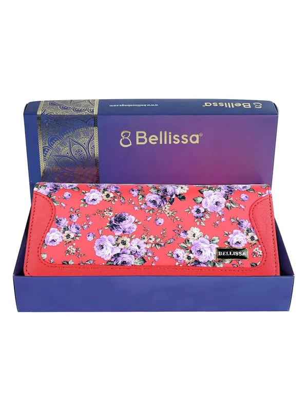 Red_Premium_Pu_Leather_Wallet_For_Women