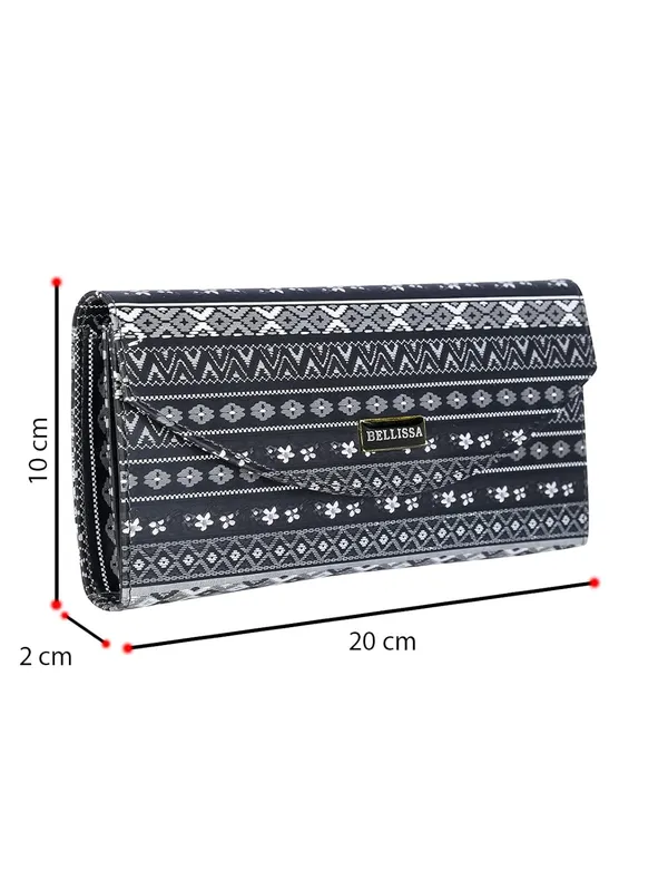 Black_Premium_Pu_Leather_Wallet_For_Women