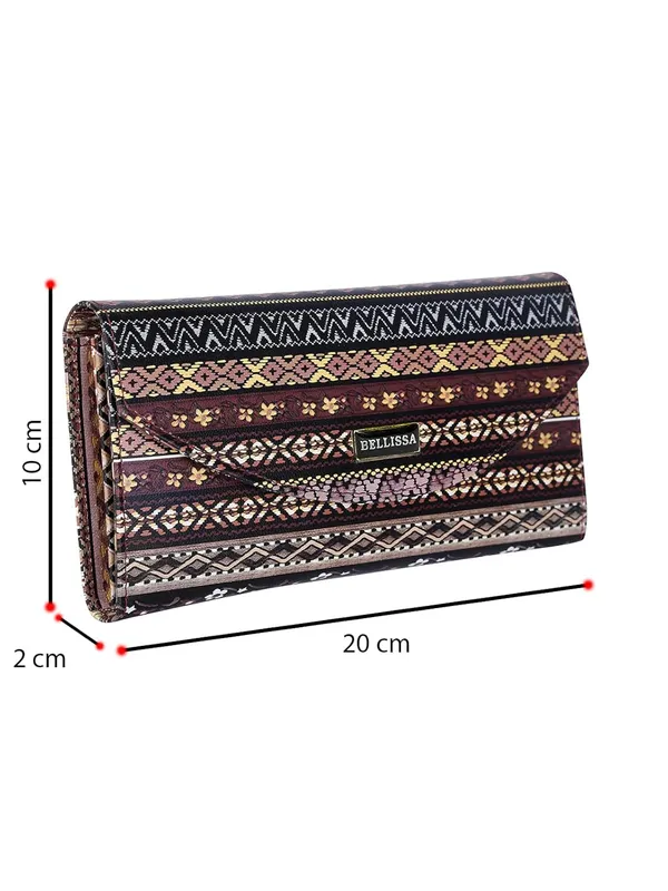 Brown_Premium_Pu_Leather_Wallet_For_Women