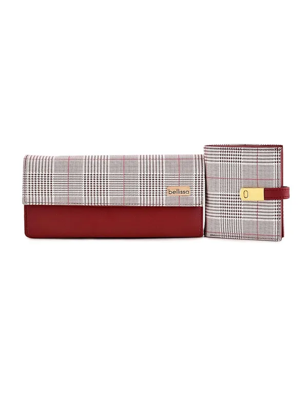 Maroon_Premium_Pu_Leather_Wallet_For_Women