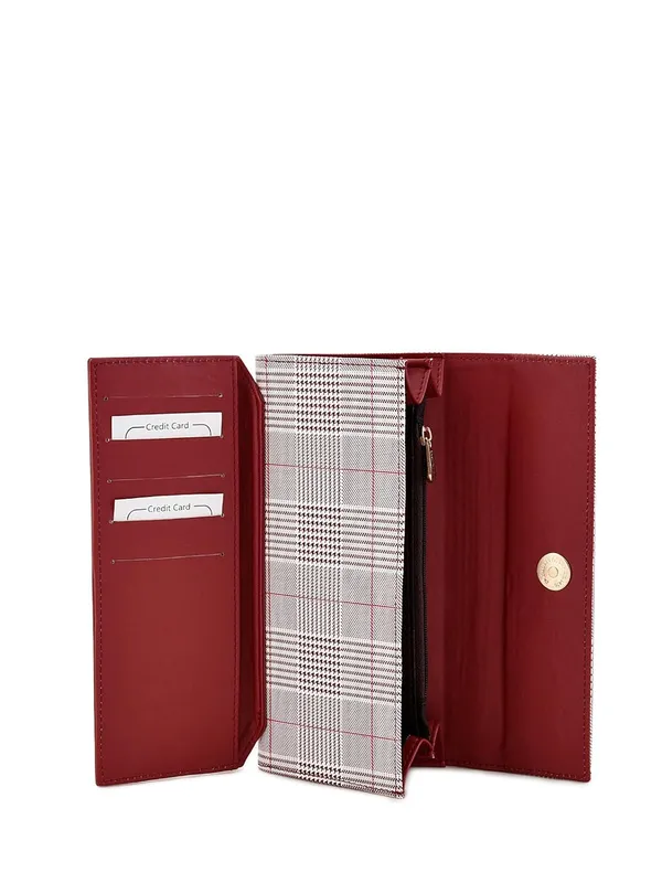 Maroon_Premium_Pu_Leather_Wallet_For_Women