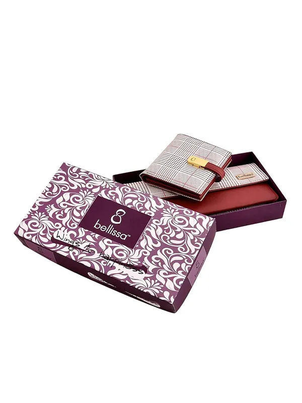Maroon_Premium_Pu_Leather_Wallet_For_Women