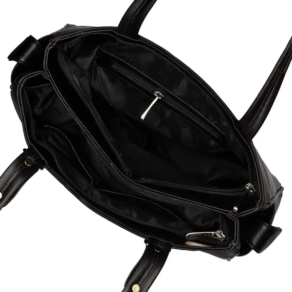 Black_Premium_Pu_Leather_Combo_Handbag_For_Women
