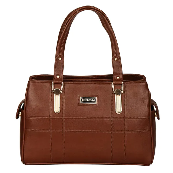 Tan_Premium_Pu_Leather_Combo_Handbag_For_Women