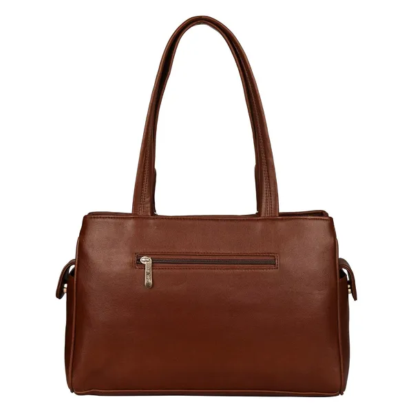 Tan_Premium_Pu_Leather_Combo_Handbag_For_Women