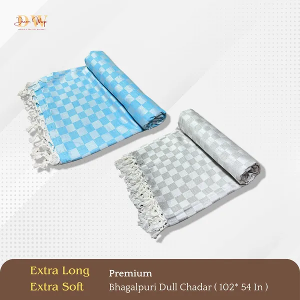 Pack_Of_2_3D_Sky_Blue_&_Grey_Cotton_Queen_Size_Bhagalpuri_Dull_Blanket