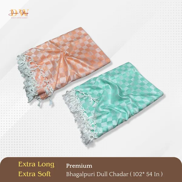 Pack_Of_2_3D_Orange_&_Teal_Cotton_Queen_Size_Bhagalpuri_Dull_Blanket
