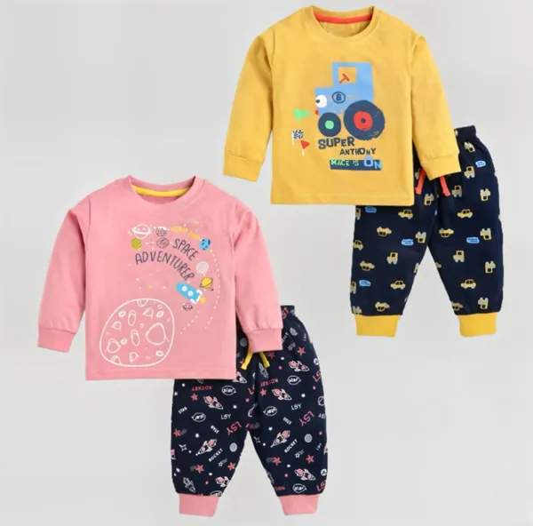 Multicolor_Pure_Cotton_Sweatshirt_&_Track_Pant_For_Baby_Boys_&_Baby_Girls