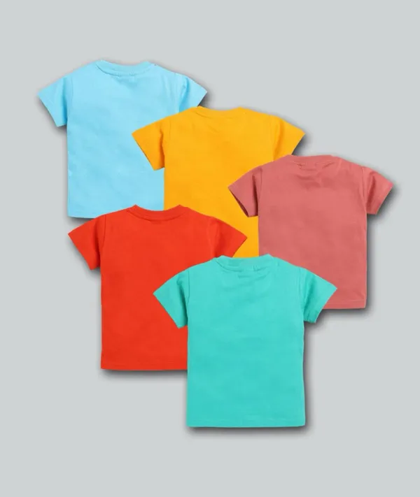 Multicolor_Pure_Cotton_T-Shirt_For_Baby_Boys_&_Baby_Girls