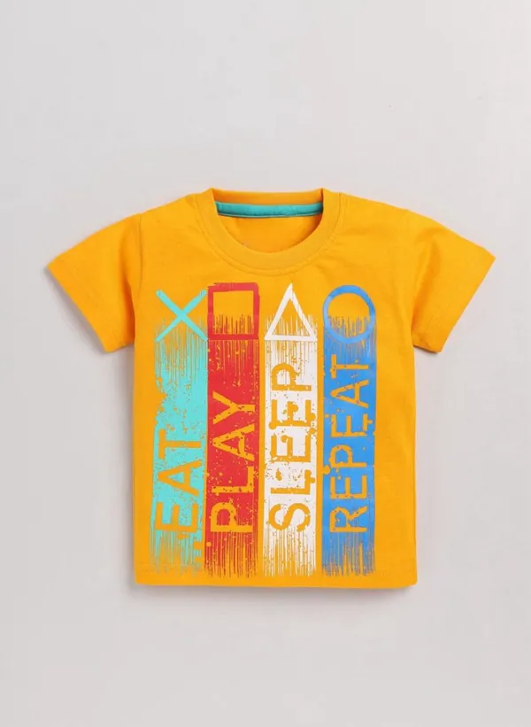 Multicolor_Pure_Cotton_T-Shirt_For_Baby_Boys_&_Baby_Girls