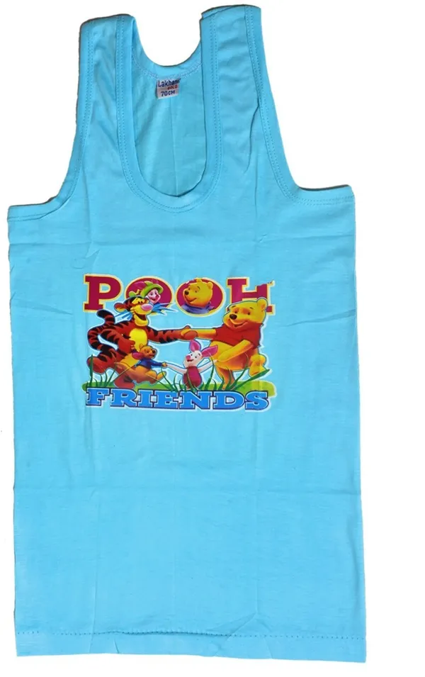 Multicolor_Cotton_Blend_Sleeveless_Vest_For_Boys_(Pack_Of_5)