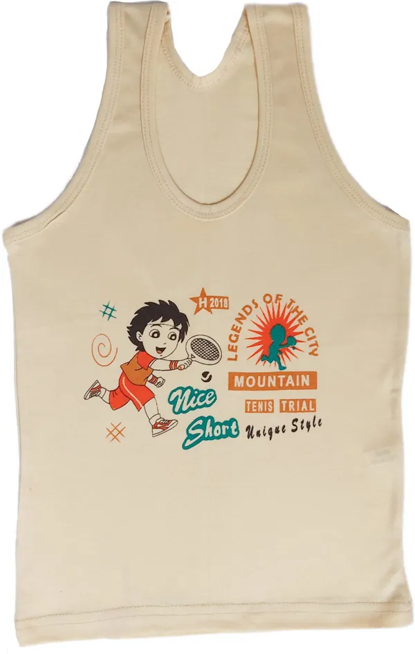 Multicolor_Cotton_Blend_Sleeveless_Vest_For_Baby_Boys_&_Baby_Girls_(Pack_Of_6)
