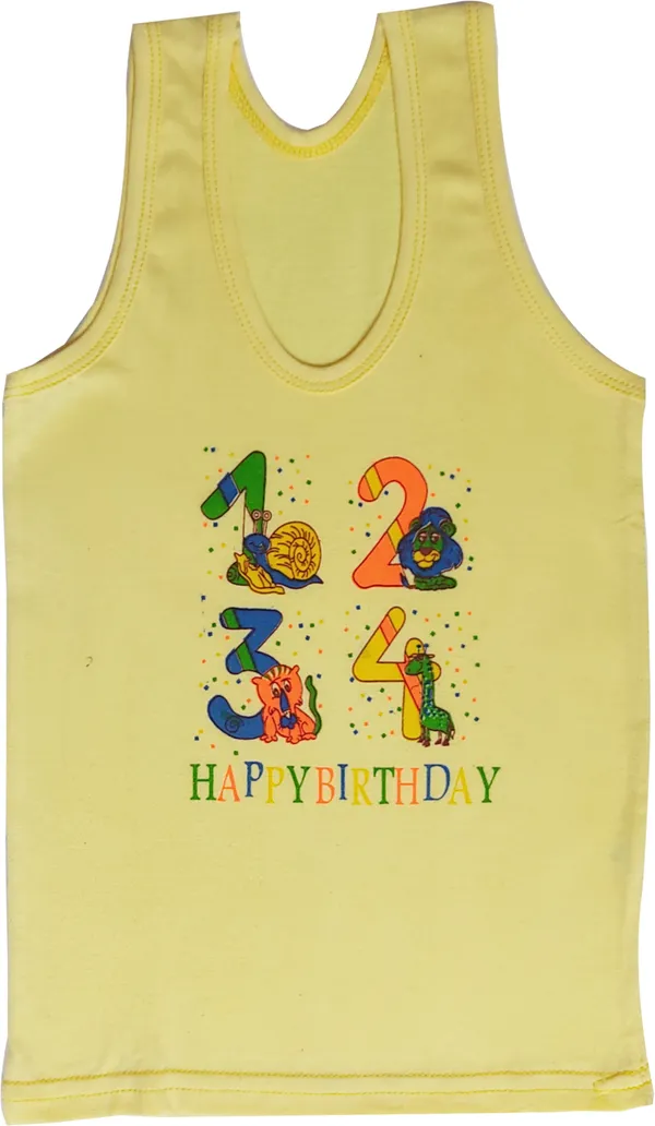 Multicolor_Cotton_Blend_Sleeveless_Vest_For_Baby_Boys_&_Baby_Girls_(Pack_Of_6)