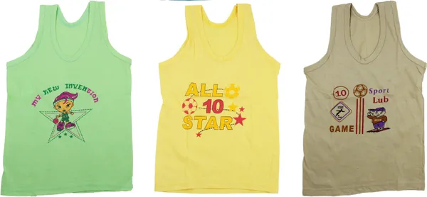 Multicolor_Cotton_Blend_Sleeveless_Vest_For_Boys_&_Girls_(Pack_Of_3)