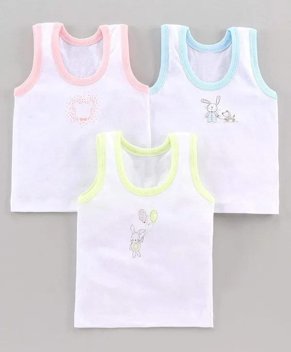 White_Cotton_Blend_Sleeveless_Vest_For_Baby_Boys_&_Baby_Girls_(Pack_Of_3)