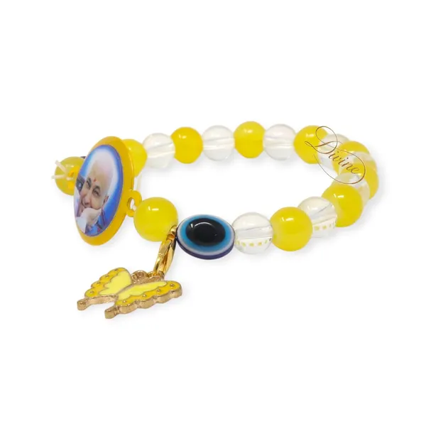 DIVINE_GURU_JI_Jai_Guru_Ji_Bracelet_with_Yellow_&_Crystal_Beads,_Evil_Eye_Protection_&_Butterfly_Charm_|_Spiritual_Divine_Wristband_for_Men_&_Women_|_Devotional_Gift_for_Faith_&_Meditation