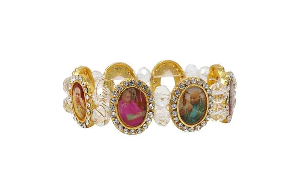 DIVINE_GURU_JI_Jai_Guru_Ji_8_Swaroop_Bracelet_with_Stone_Studded_Frames_&_Crystal_Beads_|_Spiritual_Divine_Wristband_with_Guru_Ji_Photos_|_Unisex_Devotional_Gift_Jewelry_for_Faith_&_Meditation