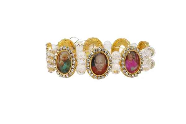 DIVINE_GURU_JI_Jai_Guru_Ji_8_Swaroop_Bracelet_with_Stone_Studded_Frames_&_Crystal_Beads_|_Spiritual_Divine_Wristband_with_Guru_Ji_Photos_|_Unisex_Devotional_Gift_Jewelry_for_Faith_&_Meditation