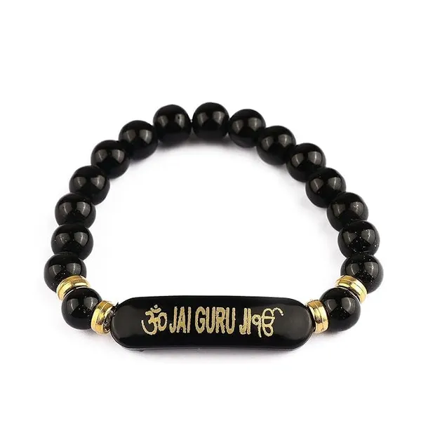 DIVINE_GURU_JI_Jai_Guru_Ji_Black_Beads_Kada_Bracelet_with_Golden_Engraved_Plate_|_Spiritual_Kada_for_Men_&_Women_|_Meditation,_Pooja_&_Devotional_Gift