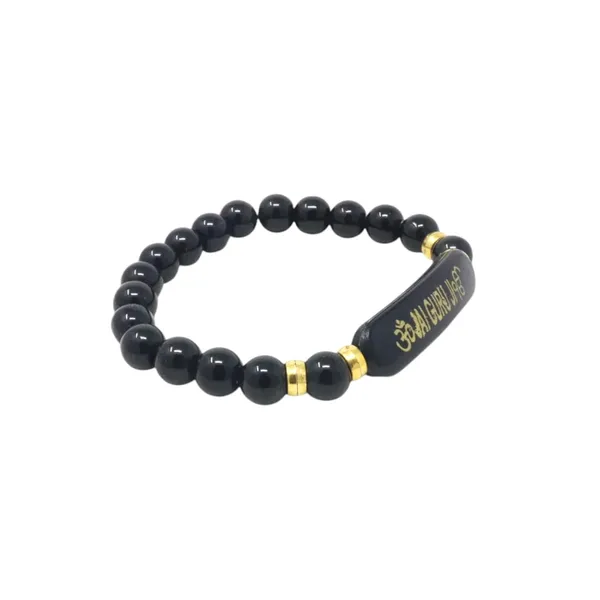 DIVINE_GURU_JI_Jai_Guru_Ji_Black_Beads_Kada_Bracelet_with_Golden_Engraved_Plate_|_Spiritual_Kada_for_Men_&_Women_|_Meditation,_Pooja_&_Devotional_Gift