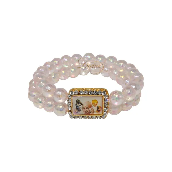 DIVINE_GURU_JI_Jai_Guru_Ji_Shiv_Ji_Waheguru_Ji_Swaroop_Shine_Bracelet_|_Spiritual_Kada_with_Shimmer_Beads_|_Devotional_Wristband_for_Men_&_Women_|_Meditation_Prayer_Bhakti_Gift