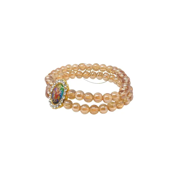 DIVINE_GURU_JI_Mata_Rani_Bracelet_|_Sherawali_Mata_Bracelet_with_Shimmer_Beads_|_Spiritual_Kada_Wristband_for_Men_&_Women_|_Devotional_Bhakti_Gift_for_Prayer,_Puja_&_Meditation