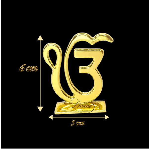 Divine_GURU_JI_Sikh_Religious_Symbol_Khanda_Sahib_&_Ek_Onkar_Idol_(6x5cm)_|_Golden_Decorative_Statue_for_Gurudwara,_Car_Dashboard,_Mandir,_Pooja_Room_&_Home_Decor_Showpiece_Combo