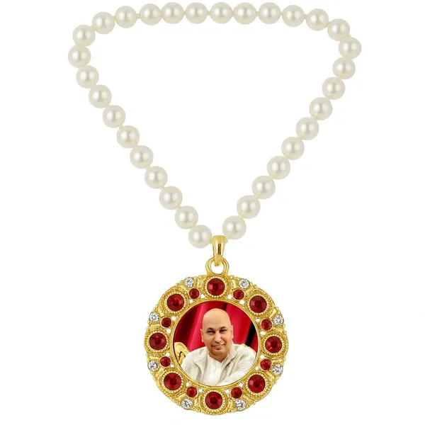 DIVINE_GURU_JI_Guru_Ji_Locket_with_Pearl_Chain_|_Decorative_Stone-Studded_Golden_Pendant_|_Spiritual_Car_Hanging,_Home_Decor_&_Religious_Gift