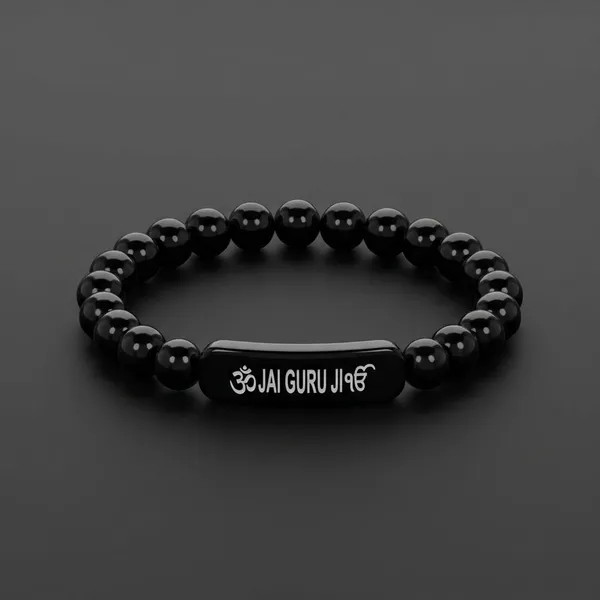 Black_and_gold_bracelet_hanmade