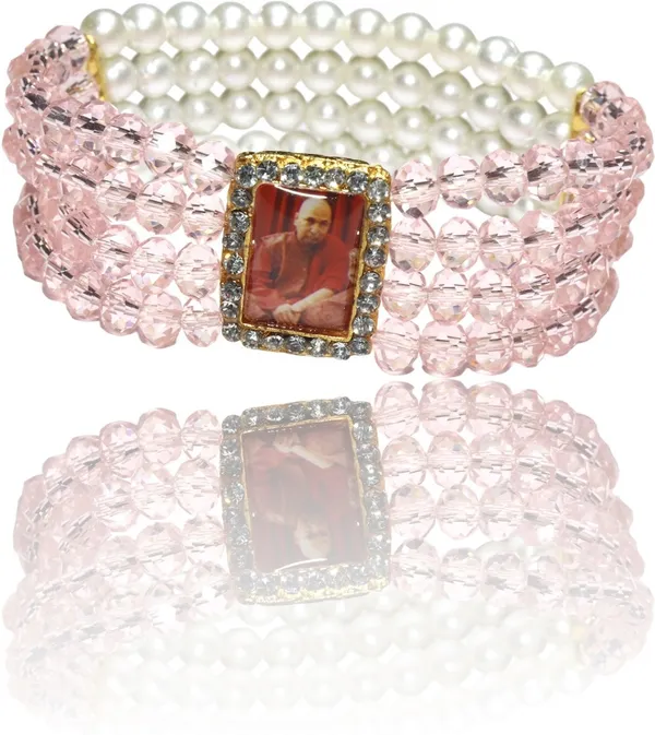 Guruji_Swaroop_Bracelets_Stone_With_Guruji_Bracelets_Guruji_Bracelet_Swaroop_Blessing_(Pink_&_White)