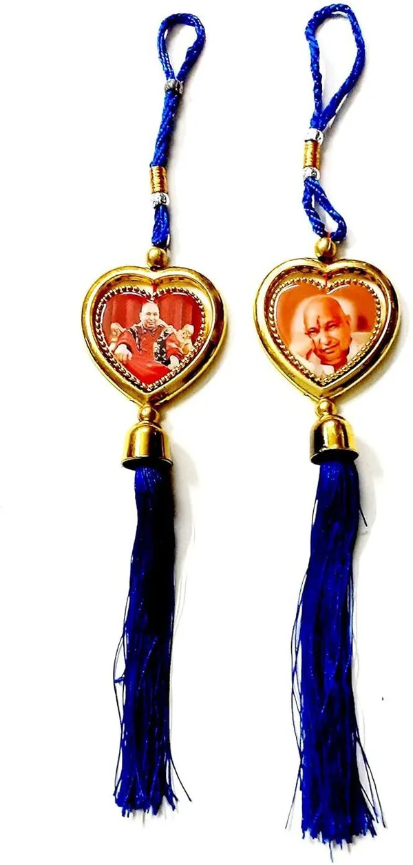 Bless_Guru_Ji_Car_Hanging_(Set_of_2)_with_Revolving_Swaroop_Both_Side/Long_Hanging_Threads_|_Car_Hanging/Wall_Hanging_for_Decor_for_Good_Vibes_&_Positivity_(Random_Colour)