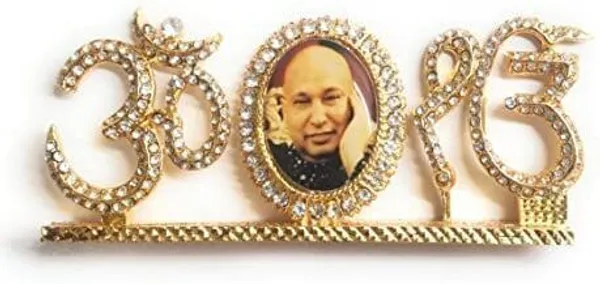 Guruji_Swaroop_Brass_Stonework_Idol_with_Om_and_Ek_Omkaar_for_car_Dashboard