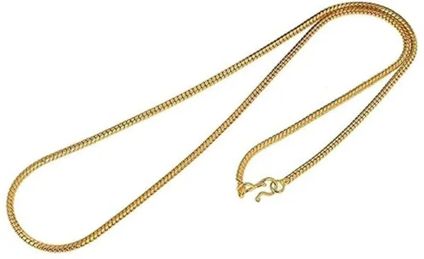 Set-2_GURU_JI_SWAROOP_designed_Golden_Metal_Pendant_&_2_Gold_Plated_Chains
