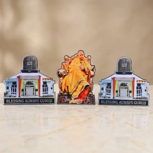 Guruji_Swaroop_and_Bade_Mandir_Swaroop_Made_with_Cut_Outs_for_Small_Temple