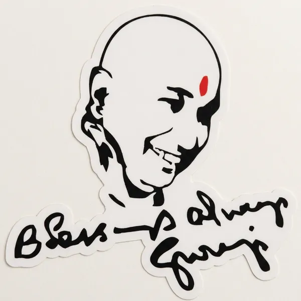 GURUJI_SWAROOP_&_GURUJI_Pic_Sticker_6_pcs_Set