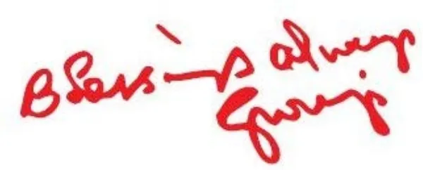 GURUJI_SWAROOP_&_GURUJI_Pic_Sticker_1_pcs_Set_Red