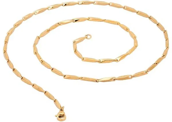 Steel_For_unisex_Chain_Gold