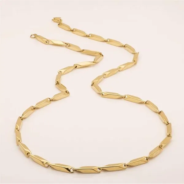 Steel_For_unisex_Chain_Gold