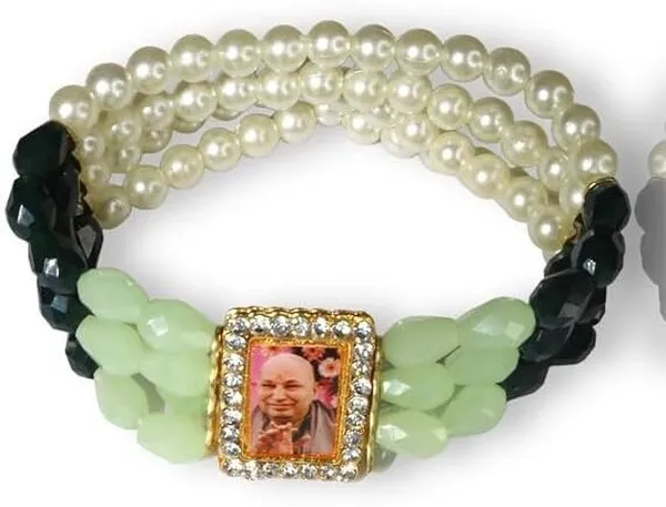 Guru_Ji_Maharaj_Handmade_Bracelets_for_Men_and_Women_Green_and_Black